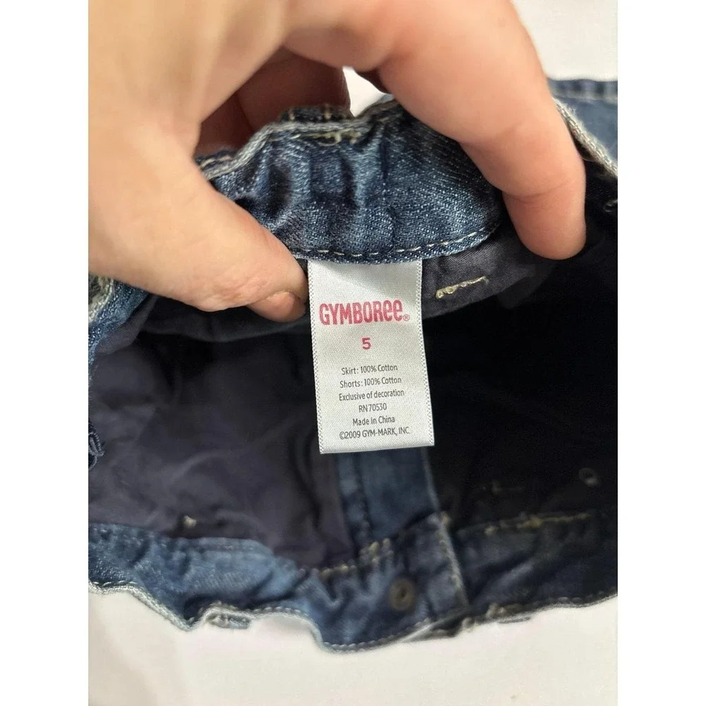 Gymboree Denim Jean (Y2K) Skirt (sz. 5)